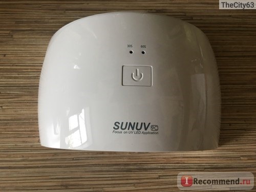 LED лампа для полимеризации гель-лака Aliexpress 2016 New SUNUV SUN9S SUN9C Nail Dryer Machine 24W White Light Profession LED UV Lamp For Nail Polish Gel Nail Art Tools VS Abody фото