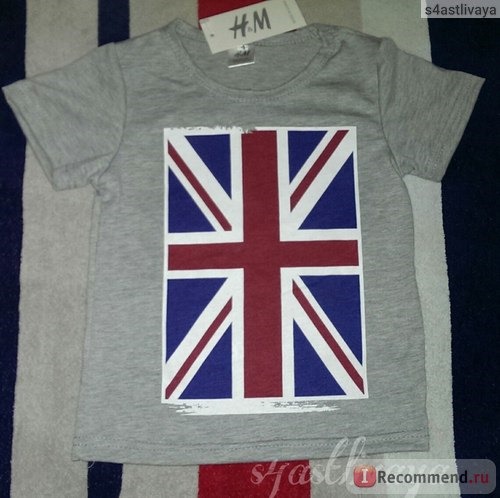 Комплект (футболка и штанишки) AliExpress ST110 free shipping new boys summer clothes set with British and American flag baby clothes T-shirts and jeans kids suits retail фото