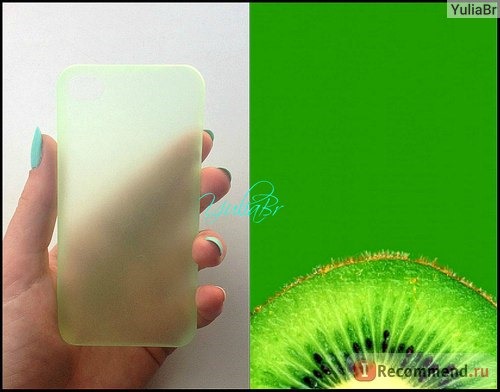 Чехол для мобильного телефона Aliexpress Eye-catching! Durable Free Shipping Green Super Slim Soft Case Back Cover Skin For Apple Iphone 4 4th 4G 4S фото