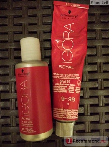 Краска для волос Schwarzkopf Igora Royal фото