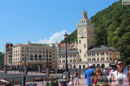 Роза Хутор, Олимпийская деревня, Сочи фото