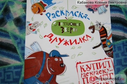 Летающие звери. Раскраска-дружилка. Е. Гражданова, М. Большакова, М. Сафронов, Р. Довгучиц фото