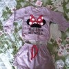 Комплект AliExpress (Lucky Store)2015 minnie kids clothes girls clothing sets baby girl cartoon t-shirt+ skirt 2pcs set фото