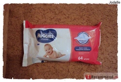  Влажные салфетки Huggies Classic фото