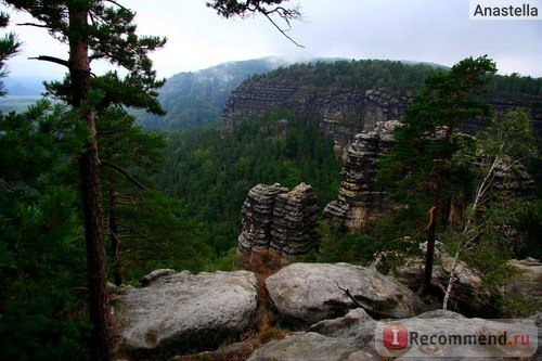 Национальный парк Чешская Швейцария. 