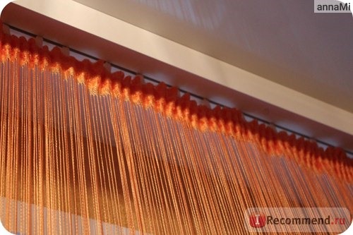 верёвочные Aliexpress Fashion 300cm*300cm Orange String Curtain Fringe Panel Room Divider Wedding Drapery 16633 фото