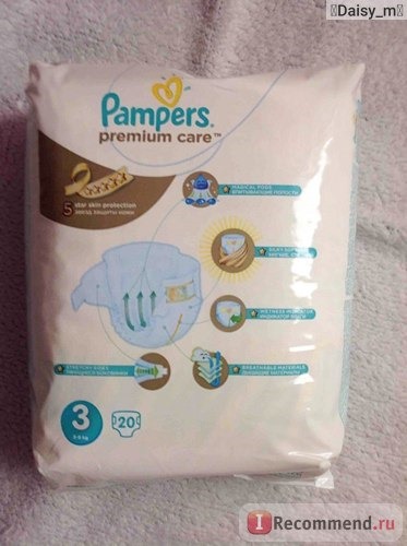 Подгузники Pampers Premium Care фото