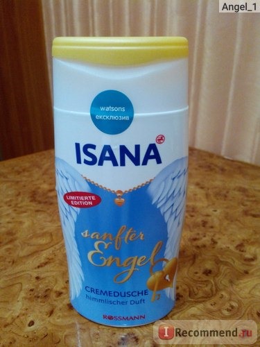 Гель для душа Rossmann Isana sanfter Engel фото