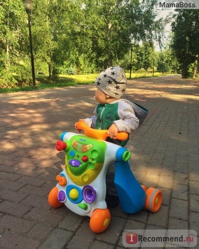 Weina Ходунки каталка 2 в 1 Верхом фото