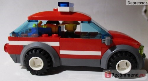 Lego CITY: Fire Chief Car | 60001 фото