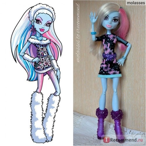 MONSTER HIGH Кукла Эбби Боминейбл, серия 