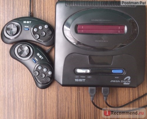 Игровая консоль Mega Drive 2 16 bit entertaiment system фото