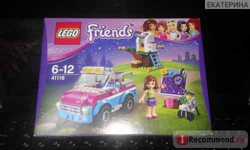 Lego Friends Звездное небо Оливии 41116 фото