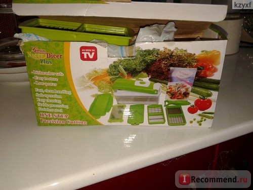 Универсальная овощерезка Genius! Nicer Dicer Plus фото