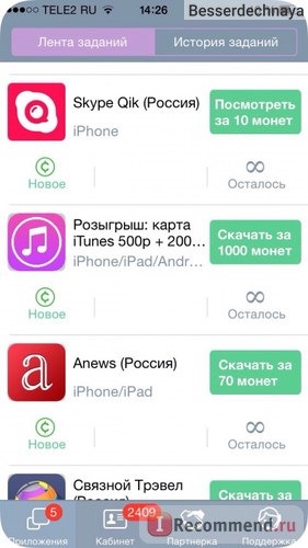 Сервис мобильных мотиваций Appcent.ru фото