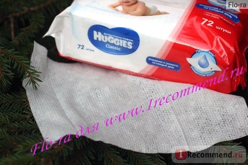  Влажные салфетки Huggies Classic фото