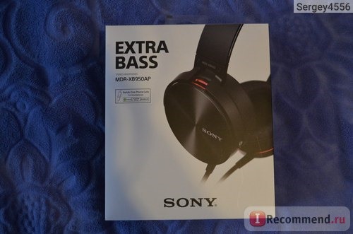 Наушники Sony MD-XB950AP фото