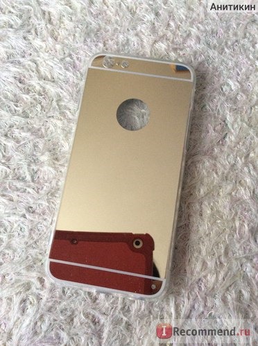 Защитный чехол-накладка на заднюю часть смартфона Aliexpress Luxury Diamonds Mirror case for iphone 4 4s 5 5s 6 & 6 plus & 6S / 6S plus фото