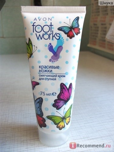 Крем для ног Avon Foot Works Смягчающий для ступней фото