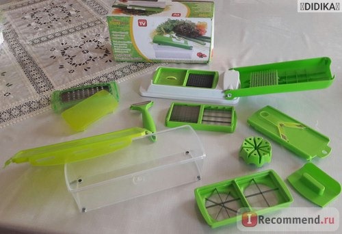 Универсальная овощерезка Genius! Nicer Dicer Plus фото