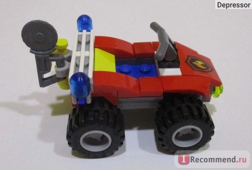 Lego City 60105 - Fire ATV\Пожарный Квадроцикл фото