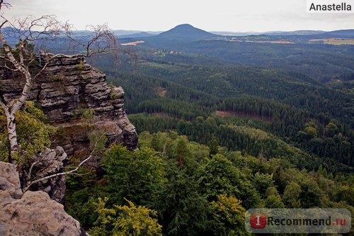 Национальный парк Чешская Швейцария. 