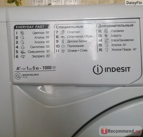 Стиральная машина Indesit EWSC 51051 B фото