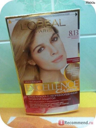 Краска для волос L'OREAL EXCELLENCE Creme Стойкая фото