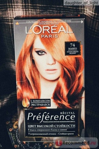 Краска для волос L'OREAL Preference Feria фото