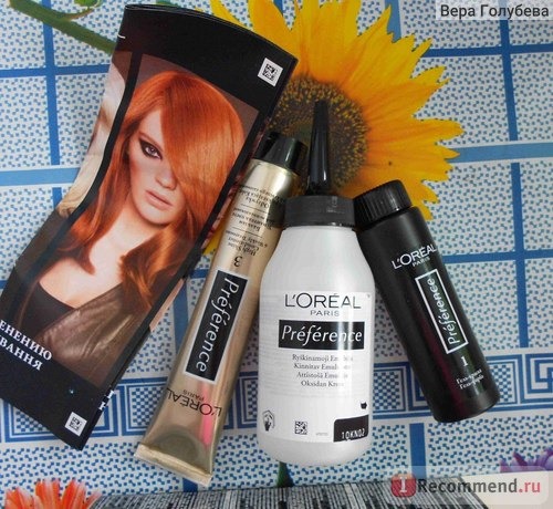 Краска для волос L'OREAL Preference Feria фото