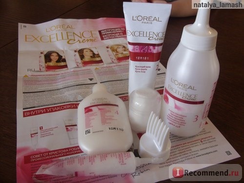 Краска для волос L'OREAL EXCELLENCE Creme Стойкая фото