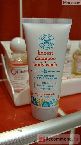 Гель для душа The Honest Co. Honest Shampoo + Body Wash Sweet Orange Vanilla фото