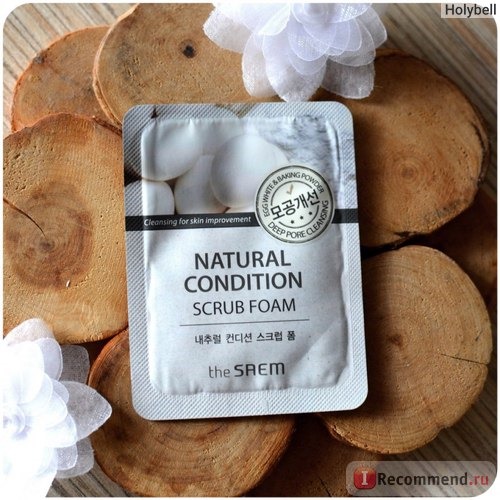 Скраб для лица THE SAEM Natural Condition Scrub Foam фото