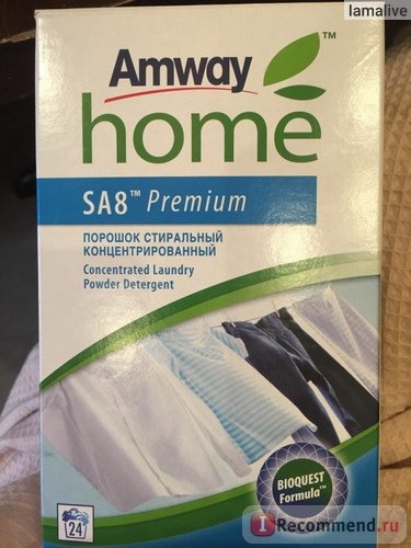 Стиральный порошок Amway Home SA8 Premium фото