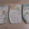 Слева на право: Huggies Elite Soft, Pampers Premium Care, Pampers Active Baby-Dry