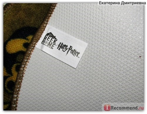 Коврик Quantum Mechanix Harry Potter Hogwarts Crest Doormat фото