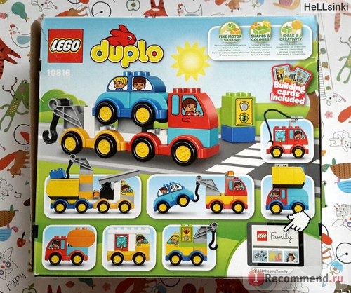 Конструктор LEGO Duplo 10816 Мои первые машинки фото