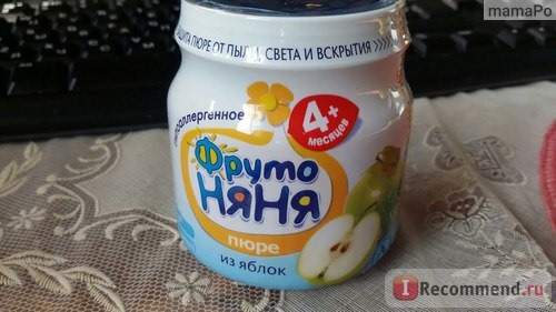 Пюре Фруто Няня Яблоко фото