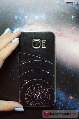 Чехол для мобильного телефона Aliexpress New-Arrival-Universe-Outer-Space-Star-Beautiful-Girl-Painted-Phone-Cases-For-Samsung-S5-S7-S7edge фото