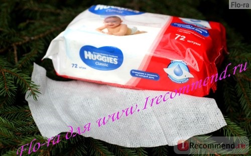  Влажные салфетки Huggies Classic фото