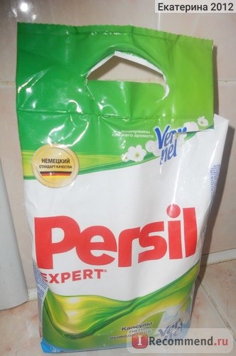 Органический стиральный порошок Persil Expert Vernel +капсулы пятно-выводителя фото