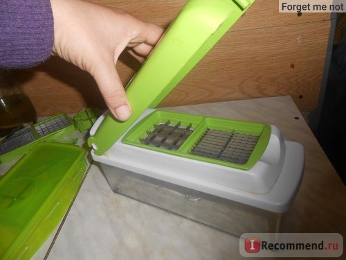 Универсальная овощерезка Genius! Nicer Dicer Plus фото