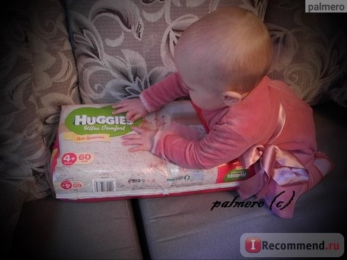 Подгузники Huggies Ultra Comfort Для девочек фото