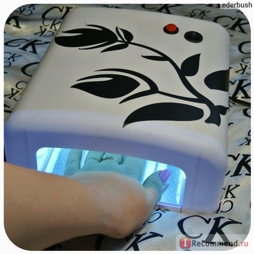 УФ лампы для маникюра Aliexpress 36W White Nail Art UV Gel Curing Lamp Dryer Light UV lampEU PLUG фото