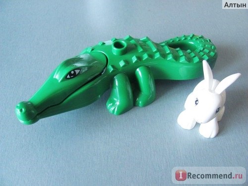 Конструкторы Aliexpress Фигурки животных Big Building Blocks Accessory Animals Crocodile Hippo Giraffe Elephant Sea Lions Octopus Zebra Panda Compatible with Duplo Toys фото