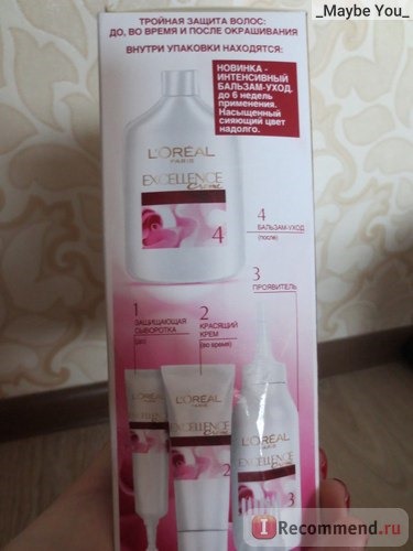 Краска для волос L'OREAL EXCELLENCE Creme Стойкая фото