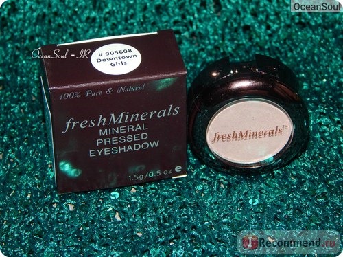 Тени для век FreshMinerals Минеральные компактные фото