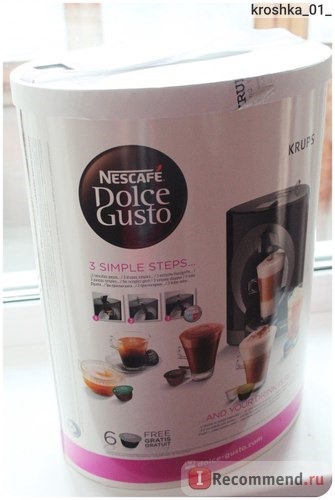 Кофемашина Dolce Gusto KRUPS KP1108 фото