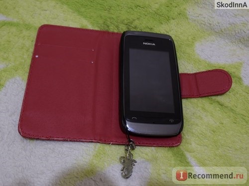 Чехол для мобильного телефона Aliexpress Magic Girl Cute Leather Case Cove with Holder Card Slots For Nokia Asha 308 309 N308 N309 фото