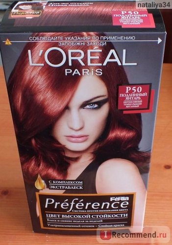 Краска для волос L'OREAL Preference Feria фото